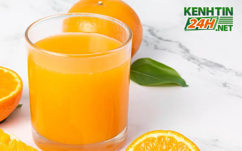 Uống nước cam khi bị rối loạn tiền đình