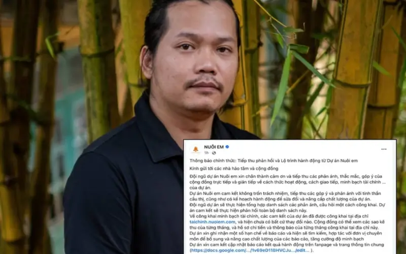 Hoàng Hoa Trung - Dự án Nuôi Em