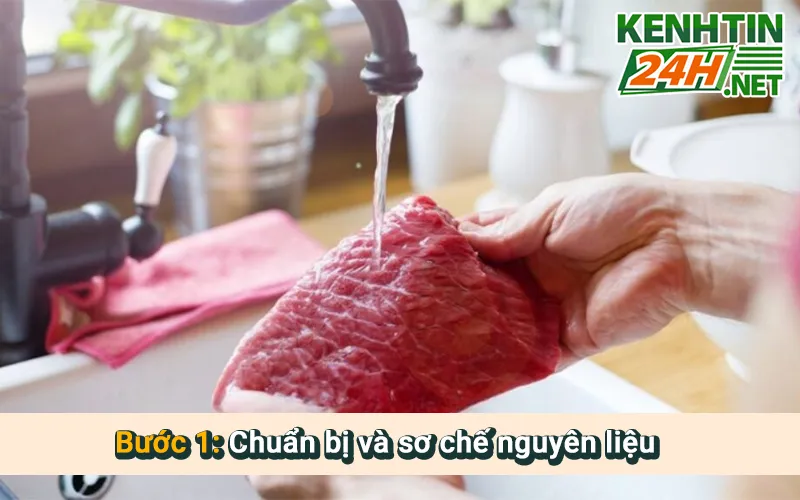 Sơ chế nguyên liệu