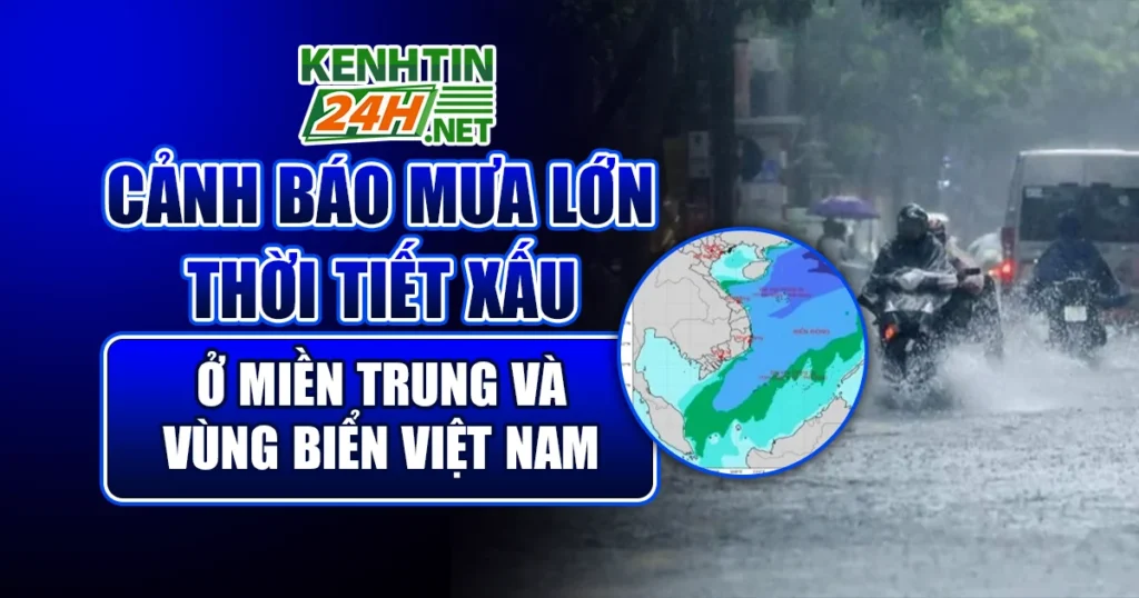 Cảnh báo mưa lớn