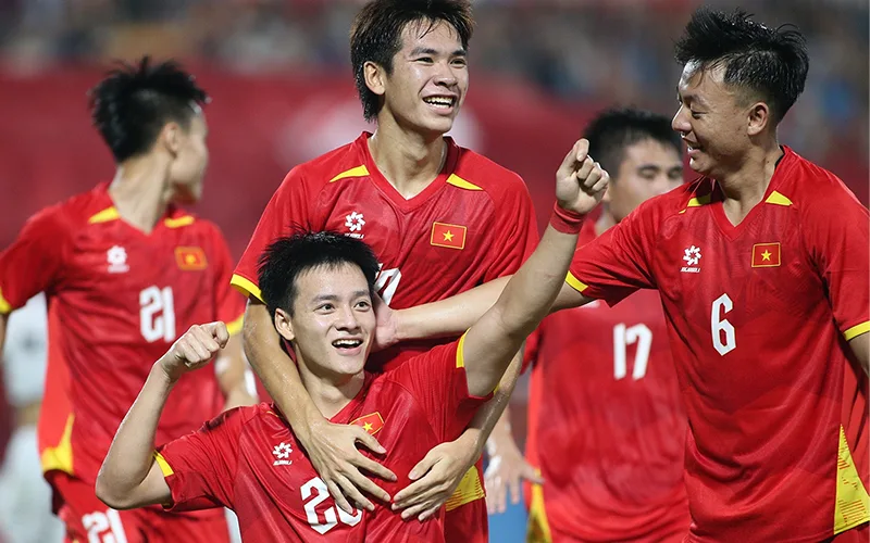 Chiến thắng của U22 Việt Nam