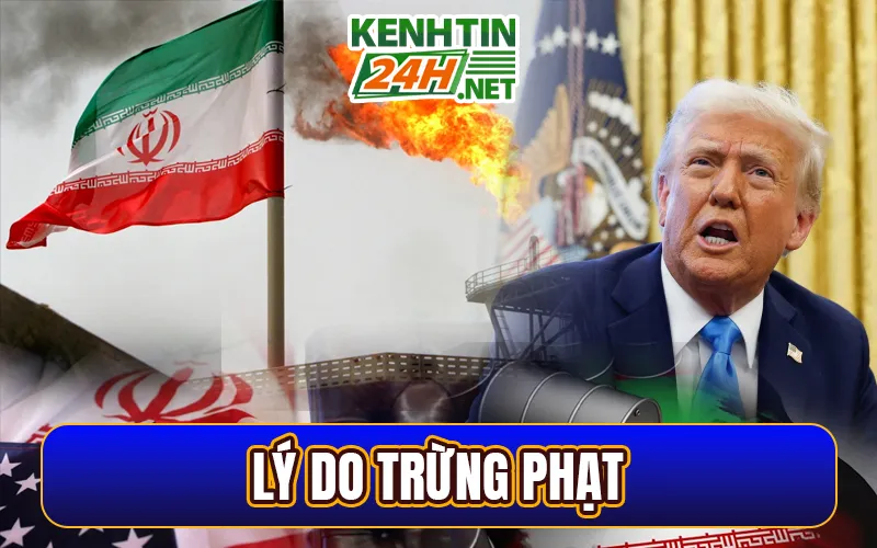Lý do trừng phạt tàu của Iran