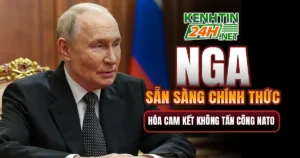 Nga Chính Thức Hóa Cam Kết Không Tấn Công NATO