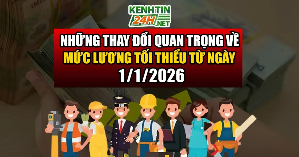 Những thay đổi về mức lương 2026