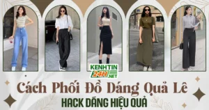 Phối đồ dáng quả lê
