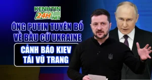 Tổng thống Putin tuyên bố về bầu cử Ukraine