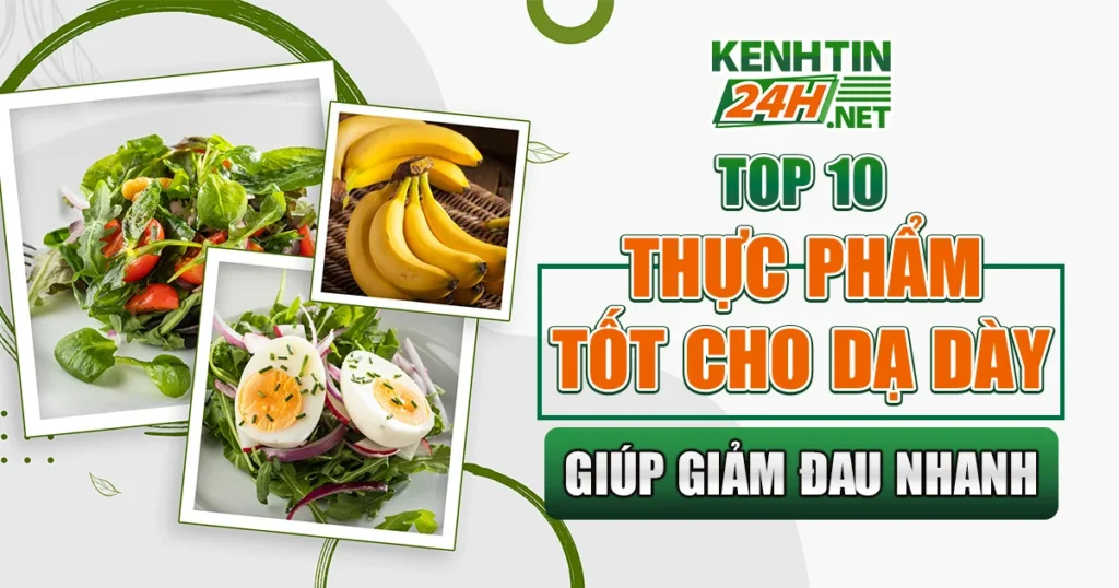 Thực phẩm tốt cho dạ dày