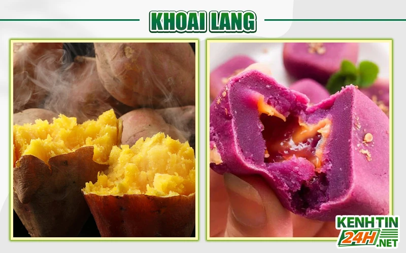 Thực phẩm tốt cho dạ dày - Khoai lang