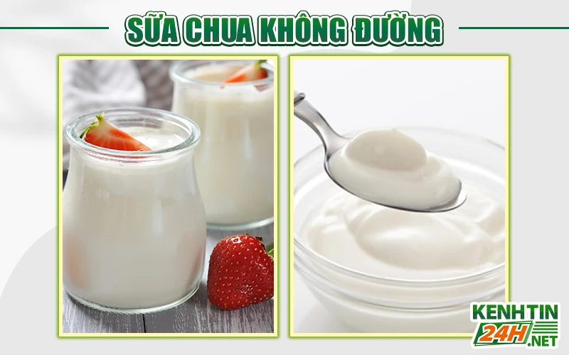 Thực phẩm tốt cho dạ dày - Sữa chua không đường