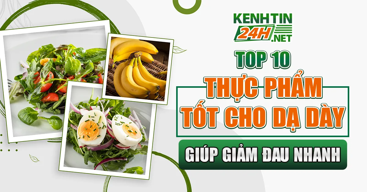 Thực phẩm tốt cho dạ dày