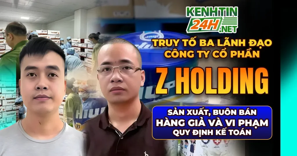 Truy tố ba lãnh đạo Công ty Cổ phần Z Holding