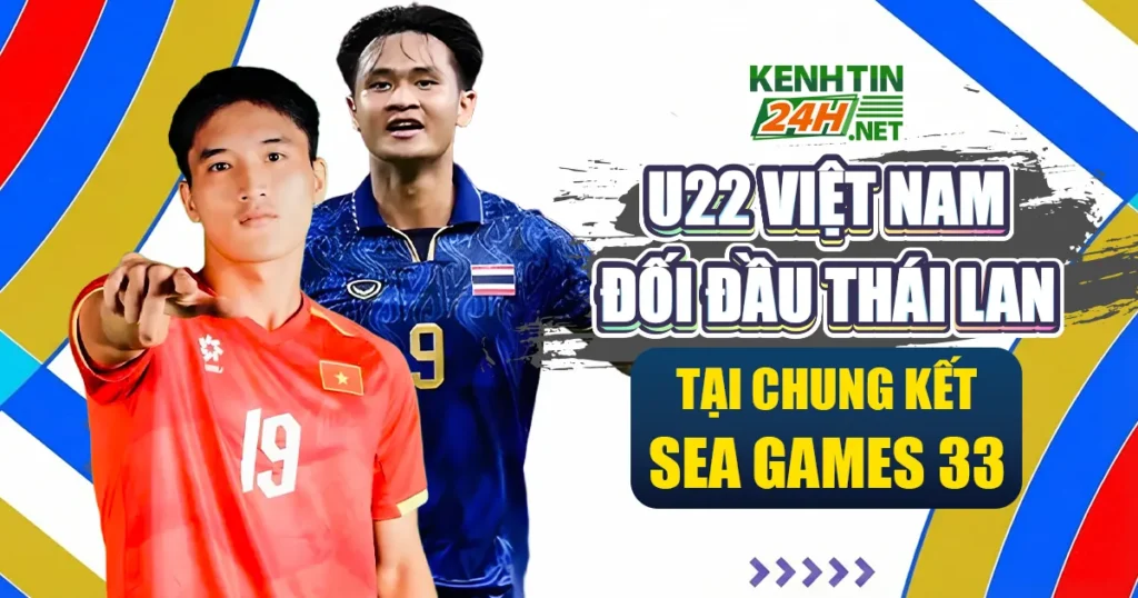 U22 Việt Nam đối đầu với Thái Lan
