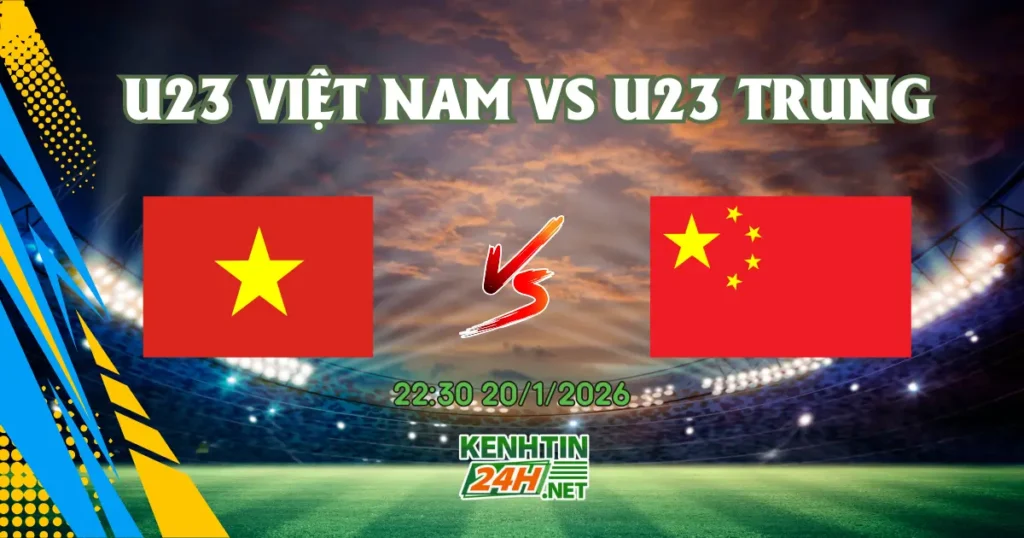 U23 Việt Nam vs U23 Trung