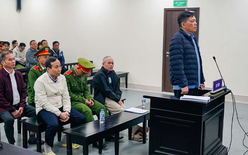 Hành vi nhận hối lộ cụ thể