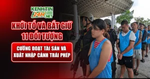 Bắt Giữ Nguyễn Thanh Hải Và 11 Đối Tượng Trong Vụ Xuất Nhập Cảnh Trái Phép