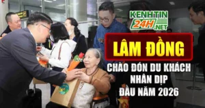 Lâm Đồng Chào Đón Du Khách Nhân Dịp Đầu Năm 2026