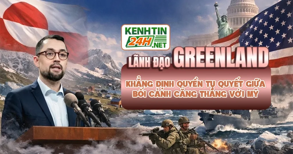 Lãnh đạo Greenland khẳng định quyền tự quyết