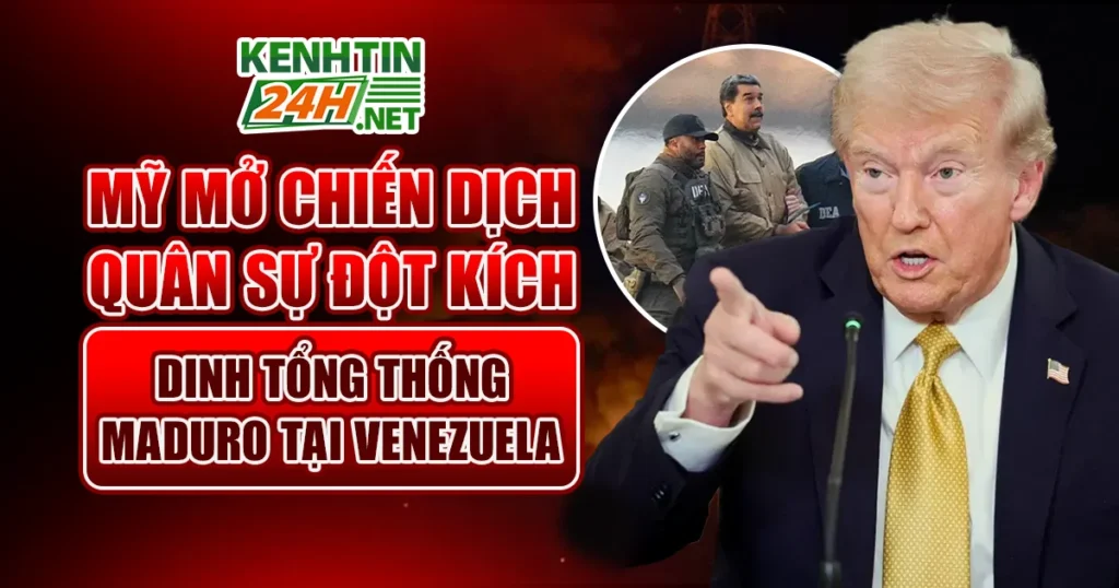 Đột Kích Dinh Tổng Thống Maduro