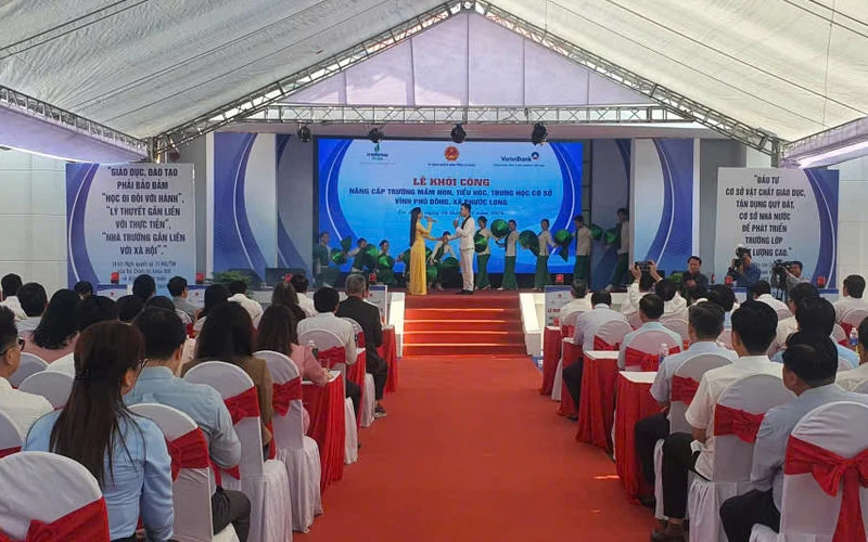 Nâng cấp cơ sở giáo dục từ trụ sở dôi dư