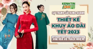 Thiết Kế Khuy Áo Dài Tết