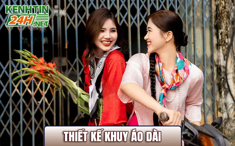 Thiết Kế Khuy Áo Dài Tết