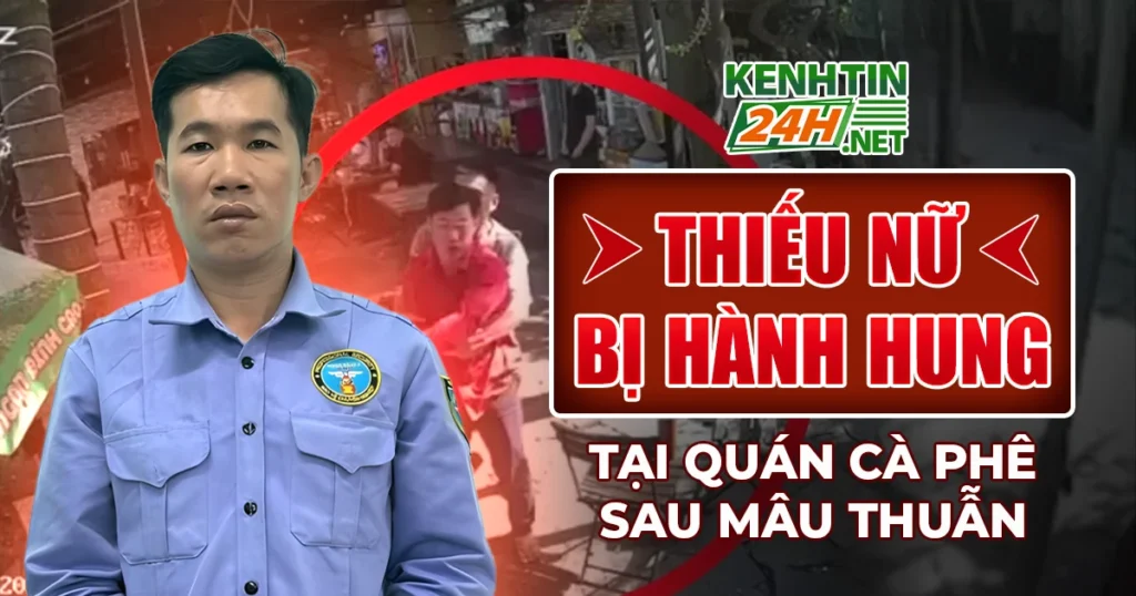 Thiếu nữ bị hành hung tại quán cà phê sau mâu thuẫn