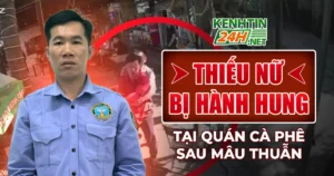 Thiếu nữ bị hành hung tại quán cà phê sau mâu thuẫn