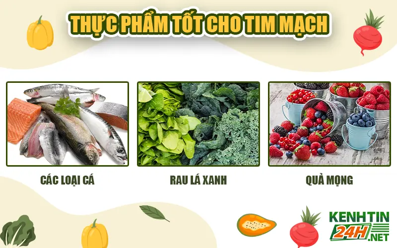 Thực phẩm tốt cho tim mạch