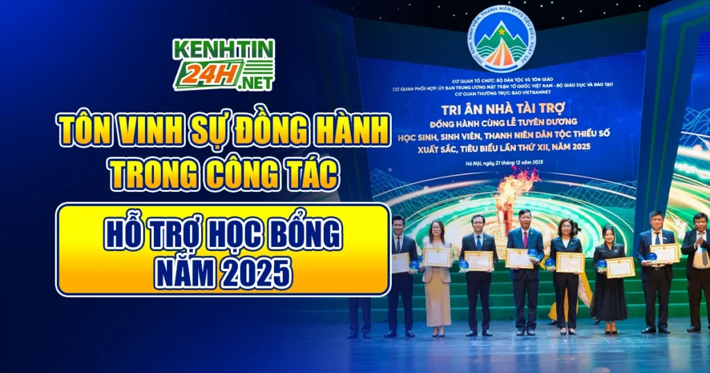 Tôn Vinh Sự Đồng Hành Trong Công Tác Hỗ Trợ Học Bổng Năm 2025