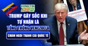 Trump tự nhận là Tổng thống Venezuela