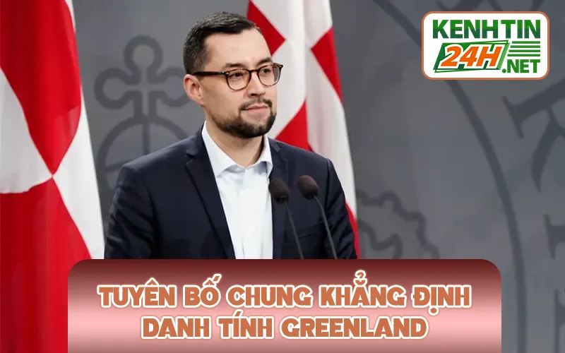 Tuyên bố chung khẳng định danh tính Greenland