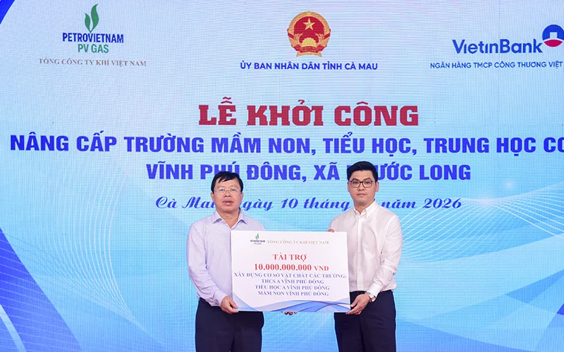 Yêu cầu hoàn thành đúng tiến độ Trường Học Tại Xã Phước Long