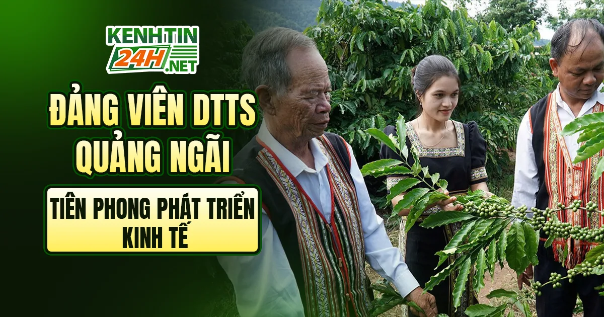 Sự Tiên Phong Của Đảng Viên Người DTTS Tại Quảng Ngãi