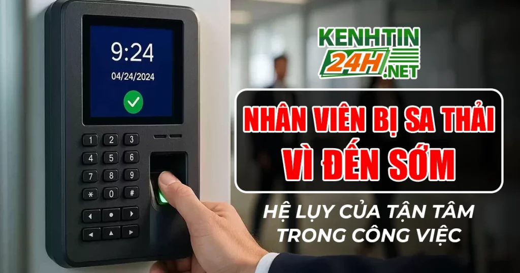 Nhân Viên Bị Sa Thải vì Đến Sớm