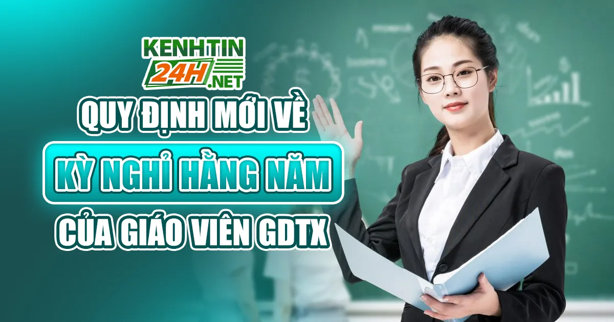 giáo viên cơ sở giáo dục thường xuyên