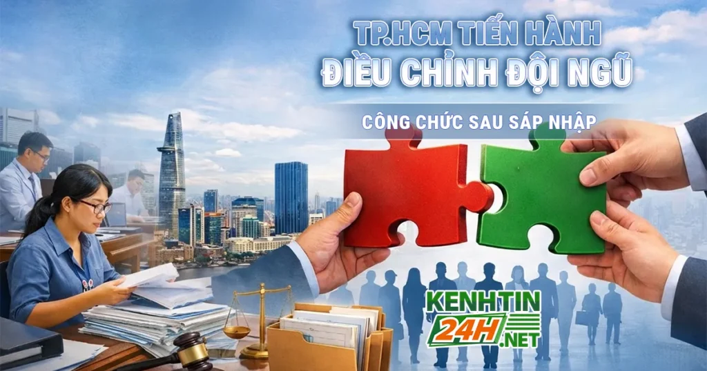 TP.HCM Tiến Hành Điều Chỉnh Đội Ngũ Công Chức Sau Sáp Nhập