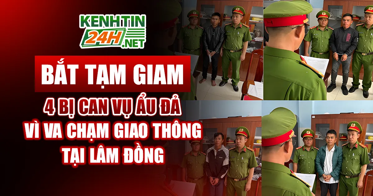 Bắt Tạm Giam 4 Bị Can