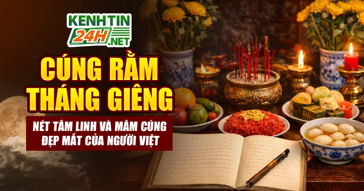 Cúng Rằm Tháng Giêng