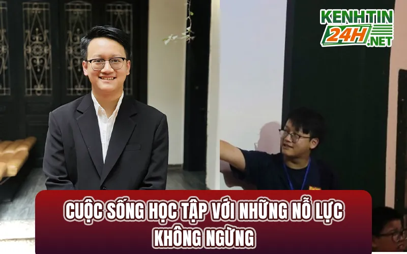 Cuộc sống học tập với những nỗ lực không ngừng