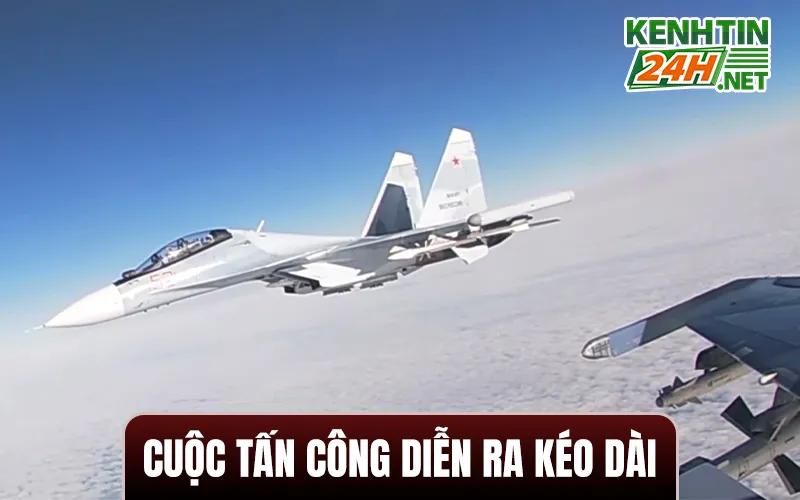 Cuộc tấn công diễn ra kéo dài