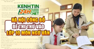 Hà Nội Công Bố Đề Thi Thử Vào Lớp 10