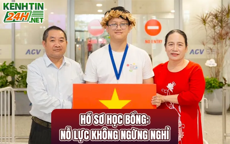 Hồ sơ học bổng: Nỗ lực không ngừng nghỉ
