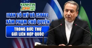 Iran cáo buộc Mỹ và Israel tấn công chủ quyền