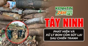 Tây Ninh: Phát hiện và xử lý bom còn sót lại sau chiến tranh