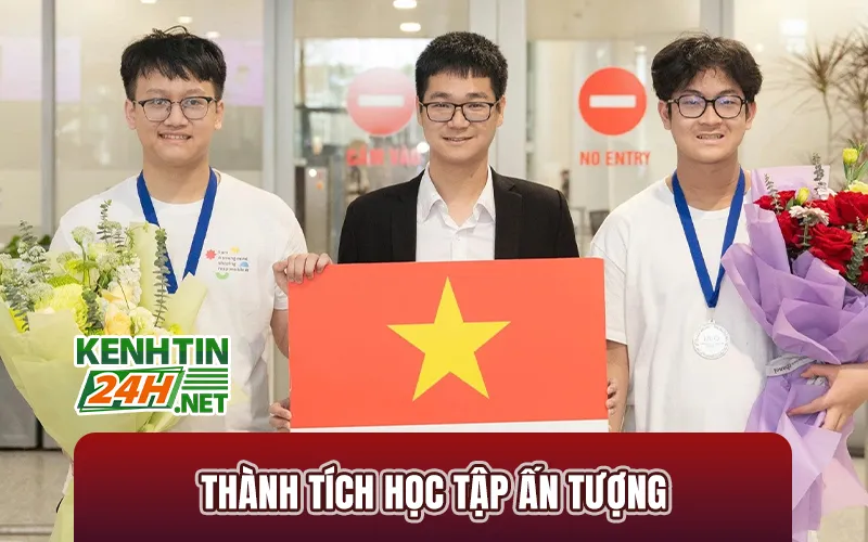 Thành tích học tập ấn tượng