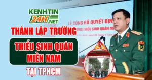 Thành lập Trường Thiếu sinh quân miền Nam tại TPHCM