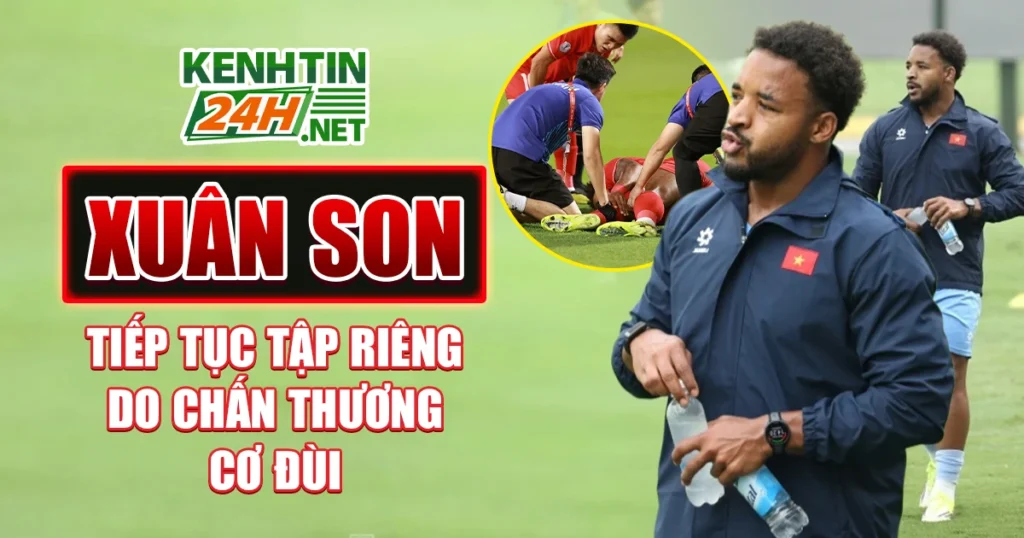 Xuân Son Tiếp Tục Tập Riêng Do Chấn Thương Cơ Đùi