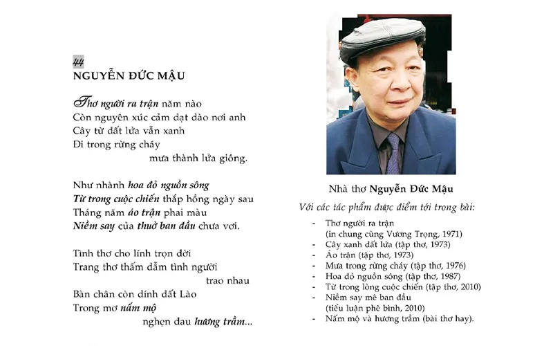 Các tác phẩm và đóng góp