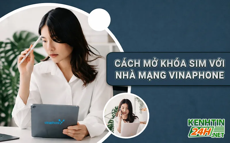 Cách mở khóa sim với nhà mạng Vinaphone