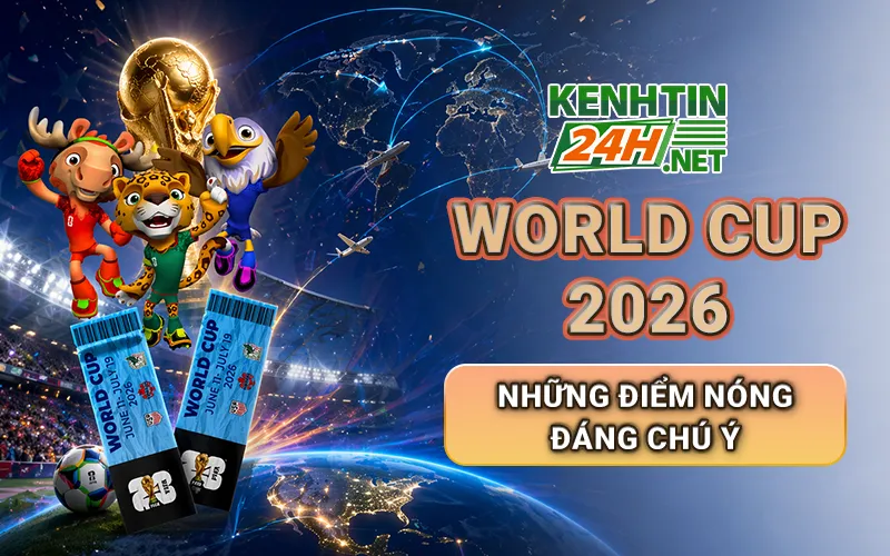 Những điểm đáng chú ý khác tại World Cup 2026